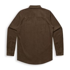 画像2: AS Colour Cord Shirts Walnut / エーエスカラー コーデュロイ シャツ ウォルナット (2)