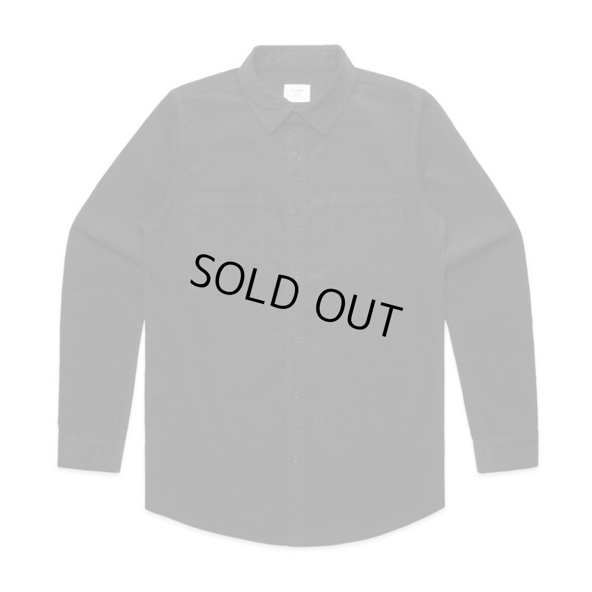 画像1: AS Colour Cord Shirts Black (1)