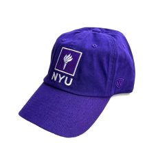 画像1: New York University NYU 6panel Cap Purple / ニューヨークユニバーシティ キャップ パープル (1)