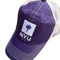 画像2: New York University NYU Trucker Cap Purple / ニューヨークユニバーシティ トラッカー キャップ パープル (2)