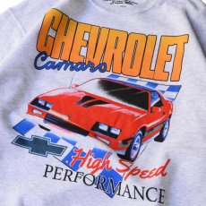 画像3: Chevrolet Camaro Crewneck Sweat Ash / シボレー カマロ クルーネック スウェット アッシュ (3)