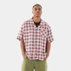 画像5: HUF Ombre Work Shirts Crimson (5)