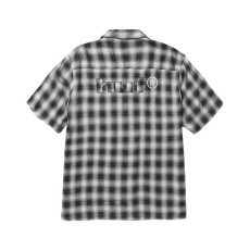 画像2: HUF Ombre Work Shirts Black / ハフ オンブレ ワークシャツ ブラック (2)