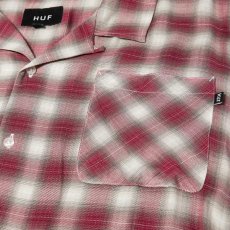 画像3: HUF Ombre Work Shirts Crimson (3)