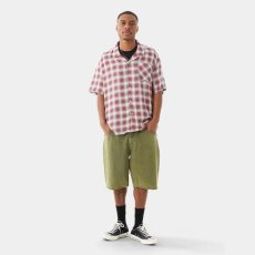画像6: HUF Ombre Work Shirts Crimson (6)