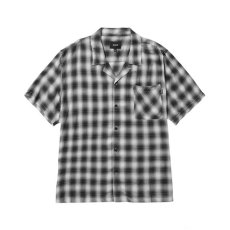 画像1: HUF Ombre Work Shirts Black (1)