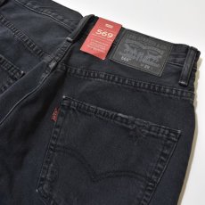 画像3: Levi's 569 Damage Denim Shorts - Black (3)
