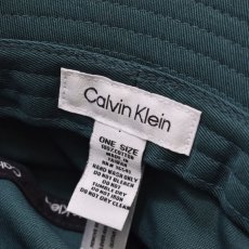 画像7: Calvin Klein Cotton Bucket Hat Green / カルバンクライン コットン バケットハット グリーン (7)