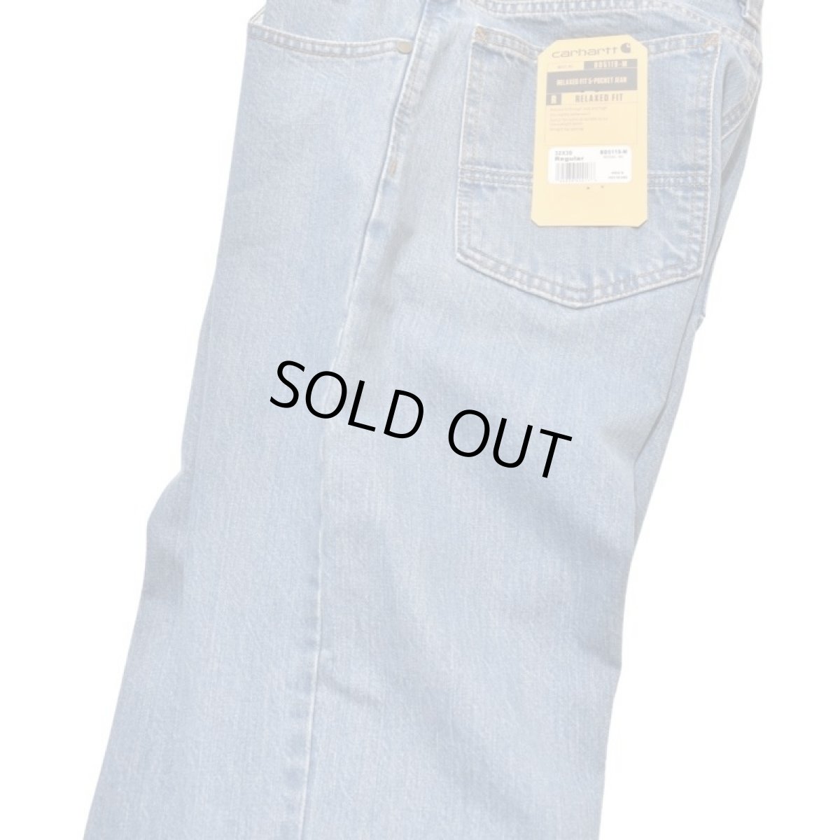 画像6: Carhartt USA Relaxed Fit 5Pkt Cotton Jeans Cove (6)
