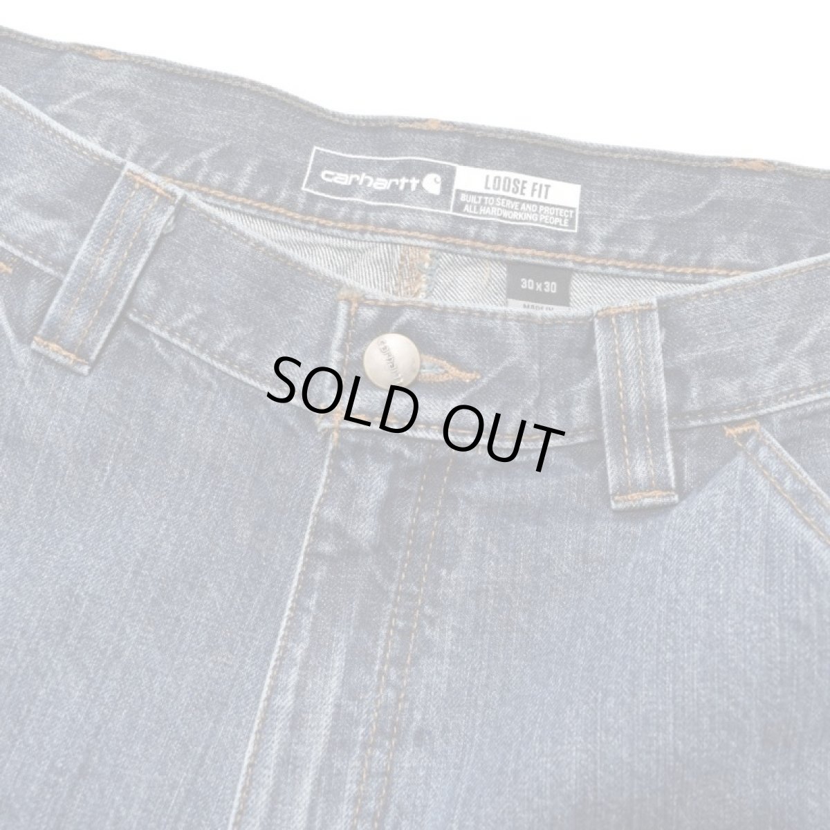 画像3: Carhartt USA Loose Fit Utility Jean - Canal (3)