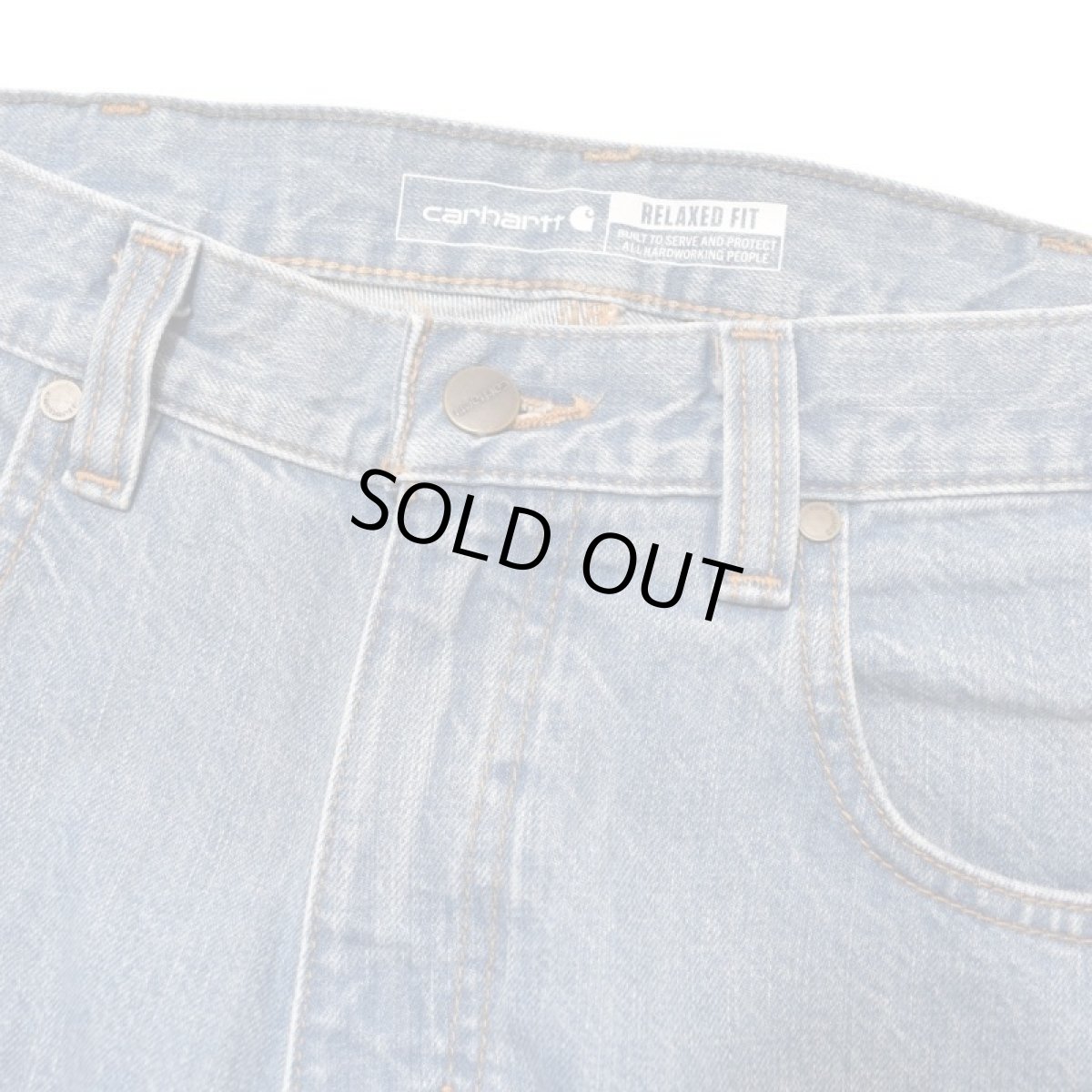 画像3: Carhartt USA Relaxed Fit 5Pkt Cotton Jeans Cove (3)