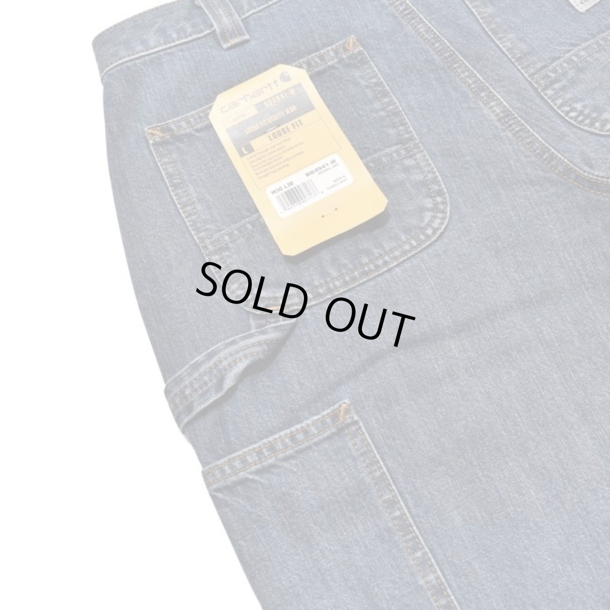 画像5: Carhartt USA Loose Fit Utility Jean - Canal (5)