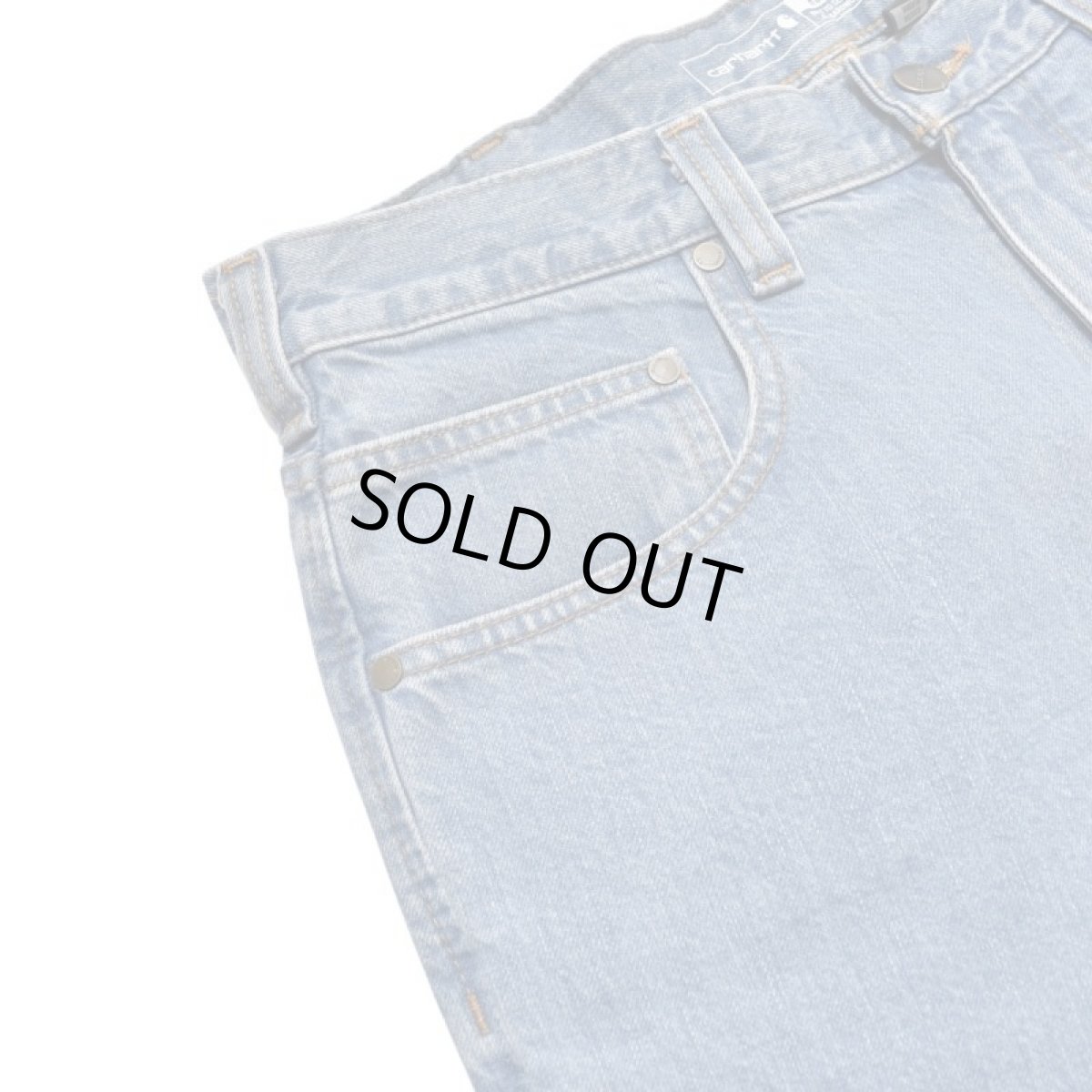 画像4: Carhartt USA Relaxed Fit 5Pkt Cotton Jeans Cove (4)