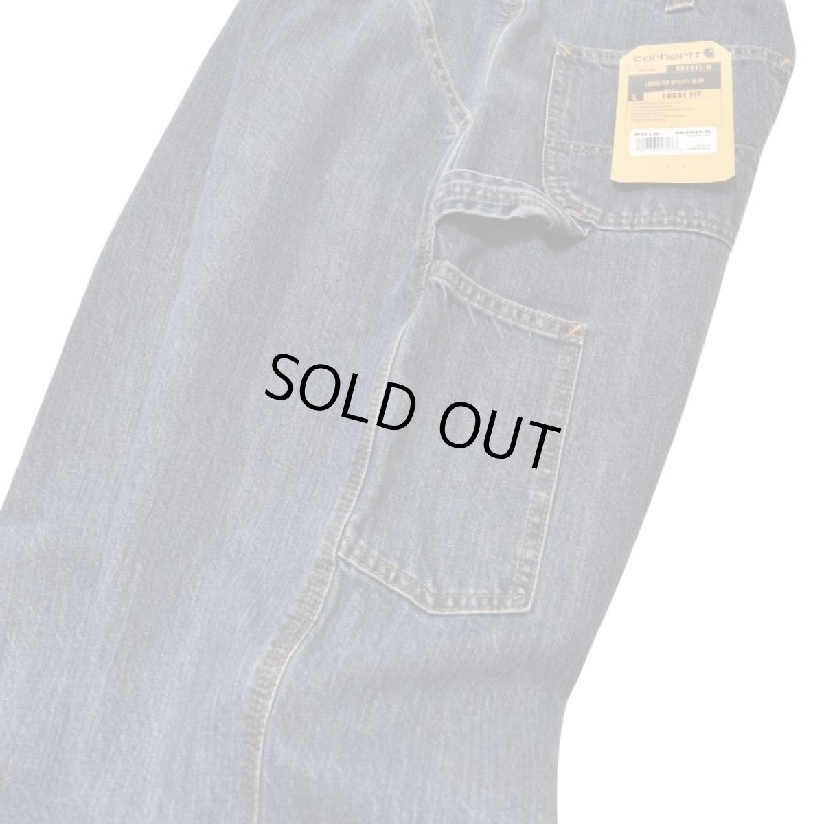 画像7: Carhartt USA Loose Fit Utility Jean - Canal (7)