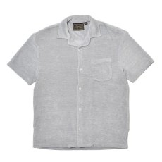 画像1: Massive Clothing S/S Pile Shirts Grey / マッシブクロージング ショートスリーブ パイル シャツ グレー (1)