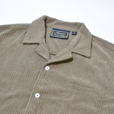 画像3: Massive Clothing S/S Corduroy Shirts Brown / マッシブクロージング ショートスリーブ コーデュロイ シャツ ブラウン (3)