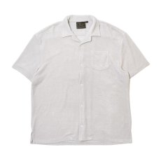 画像1: Massive Clothing S/S Pile Shirts L.Grey / マッシブクロージング ショートスリーブ パイル シャツ ライトグレー (1)