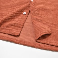 画像4: Massive Clothing S/S Corduroy Shirts Orange / マッシブクロージング ショートスリーブ コーデュロイ シャツ オレンジ (4)