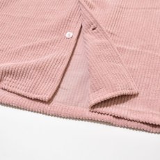 画像4: Massive Clothing S/S Corduroy Shirts L.Pink / マッシブクロージング ショートスリーブ コーデュロイ シャツ ライトピンク (4)