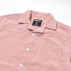 画像3: Massive Clothing S/S Corduroy Shirts L.Pink / マッシブクロージング ショートスリーブ コーデュロイ シャツ ライトピンク (3)