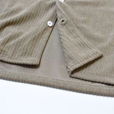 画像4: Massive Clothing S/S Corduroy Shirts Brown / マッシブクロージング ショートスリーブ コーデュロイ シャツ ブラウン (4)