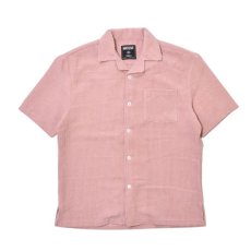 画像1: Massive Clothing S/S Corduroy Shirts L.Pink / マッシブクロージング ショートスリーブ コーデュロイ シャツ ライトピンク (1)