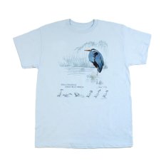 画像1: Liberty Graphics Great Blue Heron S/S T-Shirts L.Blue (1)