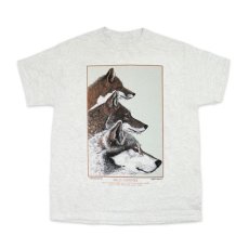 画像1: Liberty Graphics Wild Canines S/S T-Shirts Ash / リバティグラフィックス ショートスリーブ Tシャツ アッシュ (1)