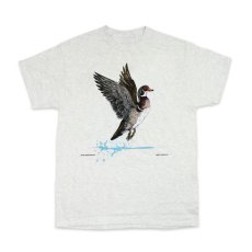 画像1: Liberty Graphics Wood Duck S/S T-Shirts Ash / リバティグラフィックス ショートスリーブ Tシャツ アッシュ (1)