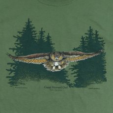 画像2: Liberty Graphics Owl in Flight S/S Tee - Olive (2)