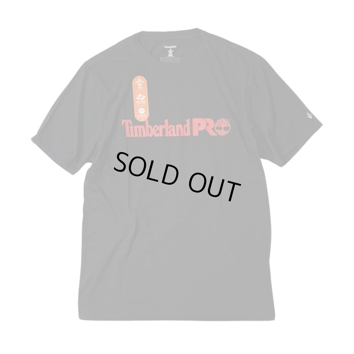 画像1: Timberland PRO Wickwork T-Shirts BlackｘRed (1)