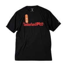 画像1: Timberland PRO Wickwork T-Shirts BlackｘRed / ティンバーランドプロ ロゴ Tシャツ ブラックｘレッド (1)