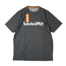 画像1: Timberland PRO Wickwork T-Shirts Charcoal / ティンバーランドプロ ロゴ Tシャツ チャコール (1)