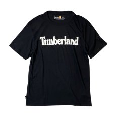 画像1: Timberland Kennebec Logo T-Shirts Black / ティンバーランド ロゴ Tシャツ ブラック (1)
