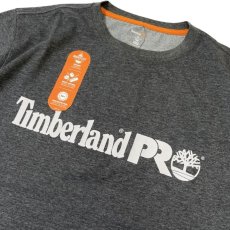 画像2: Timberland PRO Wickwork T-Shirts Charcoal / ティンバーランドプロ ロゴ Tシャツ チャコール (2)