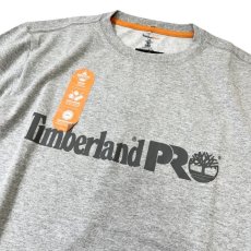 画像2: Timberland PRO Wickwork T-Shirts Heather Grey / ティンバーランドプロ ロゴ Tシャツ ヘザーグレー (2)