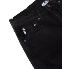 画像5: PRO CLUB Heavyweight Baggy Fit Denim Pant Black (5)