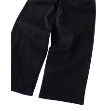 画像7: PRO CLUB Heavyweight Baggy Fit Denim Pant Black (7)