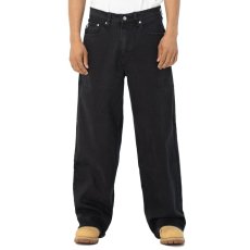 画像8: PRO CLUB Heavyweight Baggy Fit Denim Pant Black (8)
