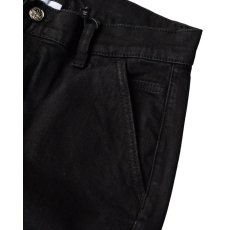 画像9: PRO CLUB Heavyweight Baggy Fit Denim Cargo Pant Black (9)