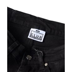 画像4: PRO CLUB Heavyweight Baggy Fit Denim Pant Black (4)