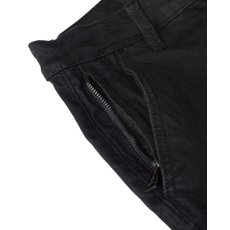 画像6: PRO CLUB Heavyweight Baggy Fit Denim Cargo Pant Black (6)