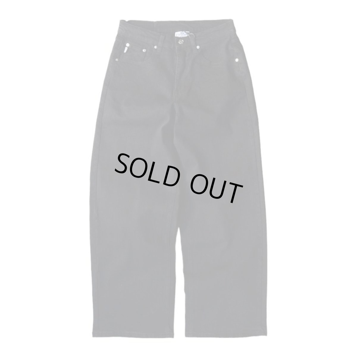 画像1: PRO CLUB Heavyweight Baggy Fit Denim Pant Black (1)