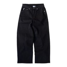 画像1: PRO CLUB Heavyweight Baggy Fit Denim Pant Black (1)