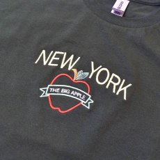 画像2: New York Souvenirs Big Apple S/S T-Shirts Green (2)