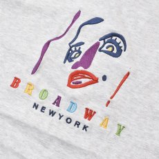 画像2: New York Souvenirs Broadway S/S T-Shirts Ash (2)