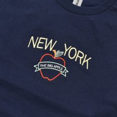 画像2: New York Souvenirs Big Apple S/S T-Shirts Navy (2)