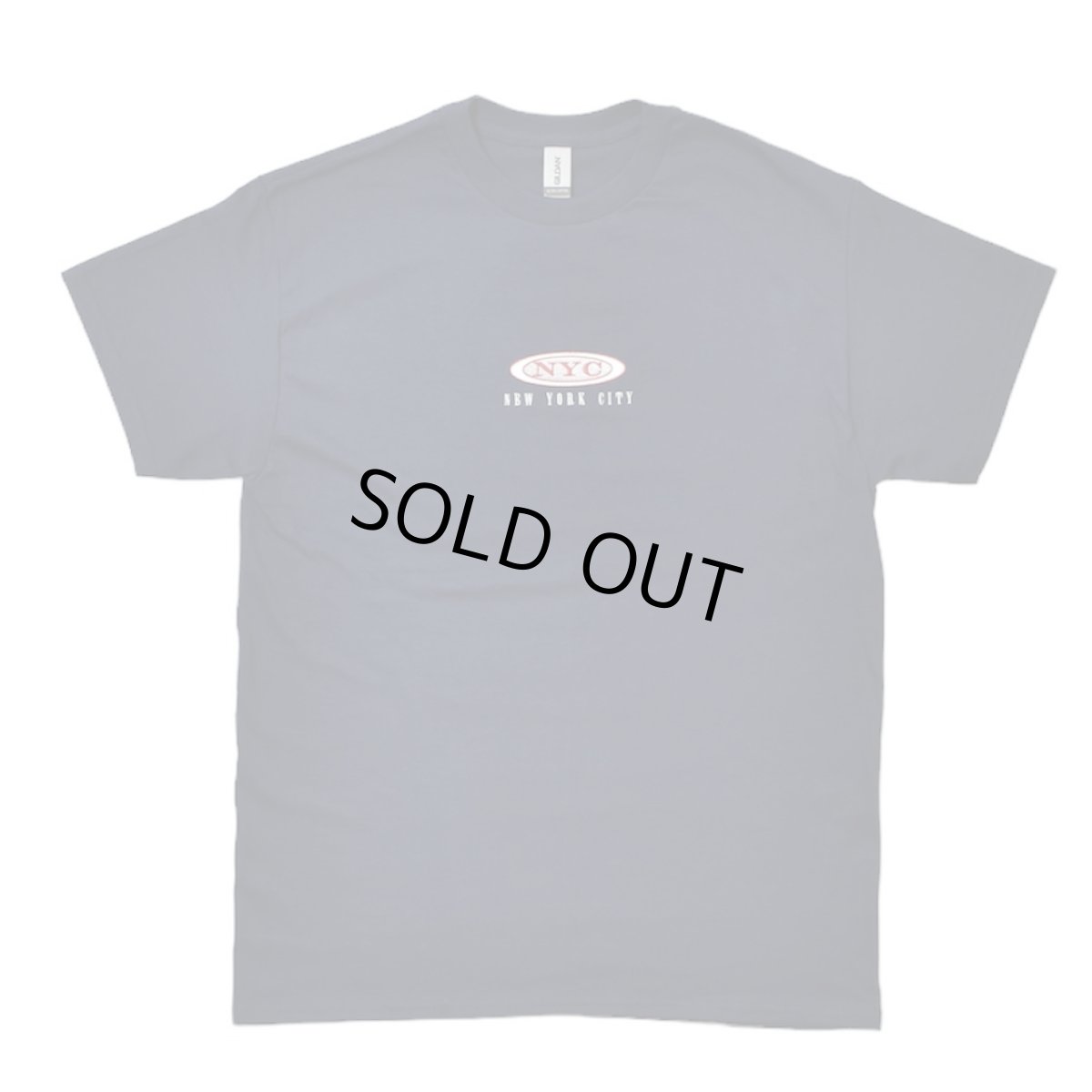 画像1: New York Souvenirs Oval S/S T-Shirts Navy (1)