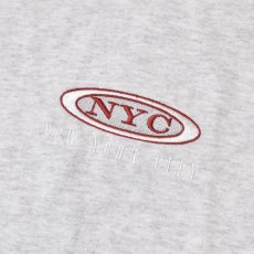 画像2: New York Souvenirs Oval S/S T-Shirts Ash / ニューヨーク スーベニア オーバル ショートスリーブ Tシャツ アッシュ (2)