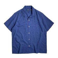 画像1: Polo Ralph Lauren Classic Fit Woven Camp Shirt Beach Royal (1)